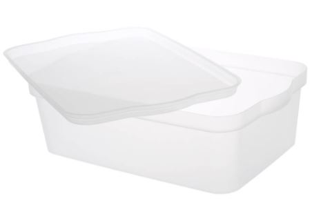 Ящик для хранения Keeplex Trendy 14 л 45,2х29,8х14 см матовый кристалл